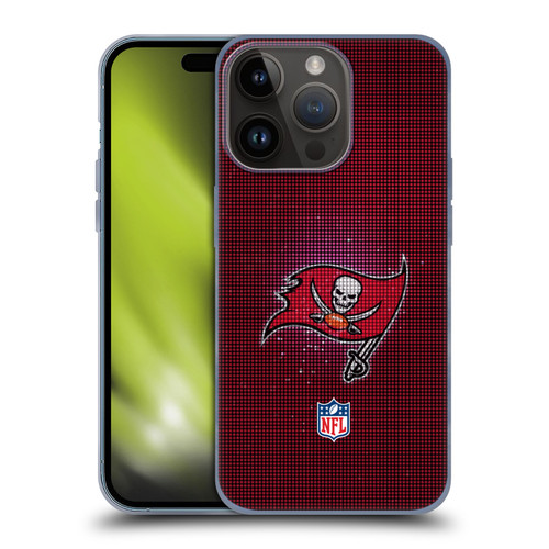 NFL Tampa Bay Buccaneers Artwork LED Soft Gel Case for Apple iPhone 15 Pro