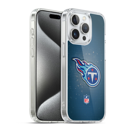NFL Tennessee Titans Artwork LED Soft Gel Case for Apple iPhone 15 Pro & MagSafe