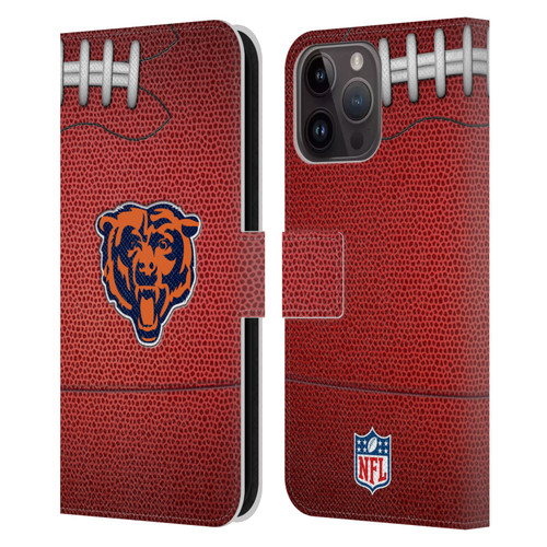 NFL Chicago Bears Graphics Football Leather Book Wallet Case Cover For Apple iPhone 15 Pro Max NFL Chicago Bears Graphics Football Leather Book Wallet Case Cover For Apple iPhone 15 Pro Max