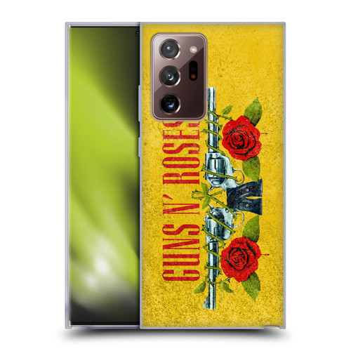 Guns N' Roses Vintage Pistols Soft Gel Case for Samsung Galaxy Note20 Ultra / 5G