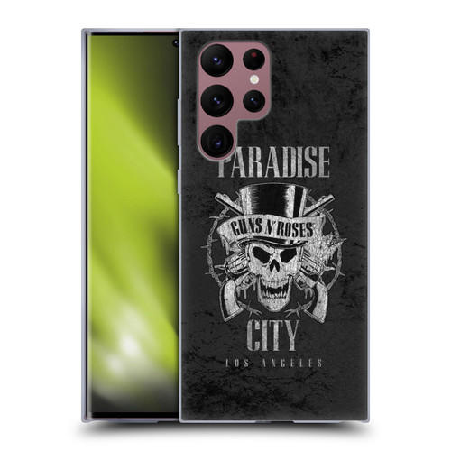 Guns N' Roses Vintage Paradise City Soft Gel Case for Samsung Galaxy S22 Ultra 5G