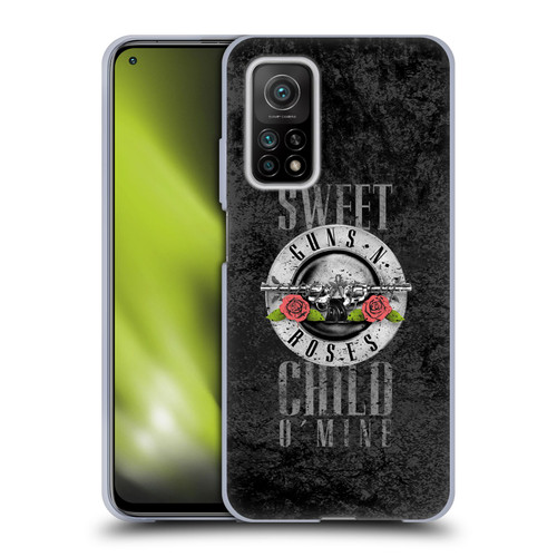 Guns N' Roses Vintage Sweet Child O' Mine Soft Gel Case for Xiaomi Mi 10T 5G