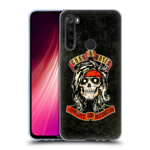 Guns N' Roses Vintage McKagan Soft Gel Case for Xiaomi Redmi Note 8T