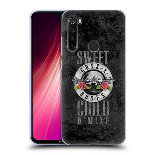 Guns N' Roses Vintage Sweet Child O' Mine Soft Gel Case for Xiaomi Redmi Note 8T