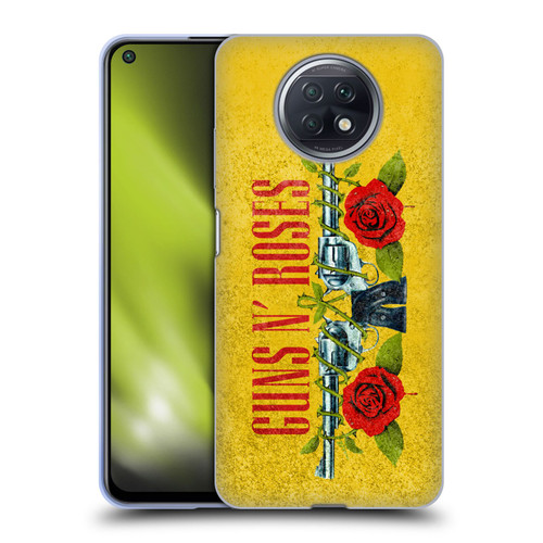 Guns N' Roses Vintage Pistols Soft Gel Case for Xiaomi Redmi Note 9T 5G