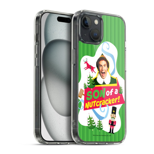 Elf Movie Graphics 1 Nutcracker Soft Gel Case for Apple iPhone 15 Plus & MagSafe