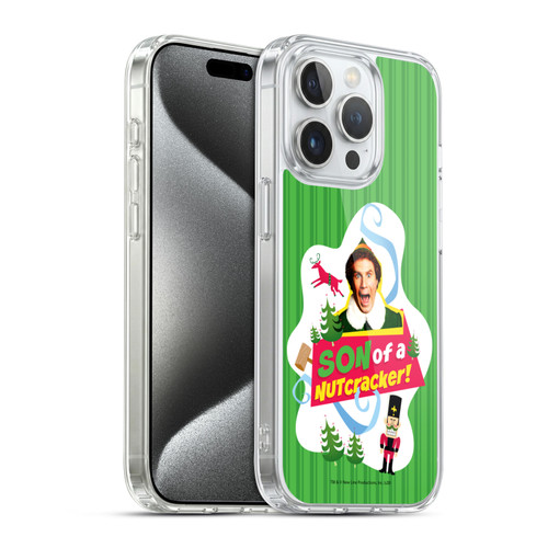Elf Movie Graphics 1 Nutcracker Soft Gel Case for Apple iPhone 15 Pro & MagSafe