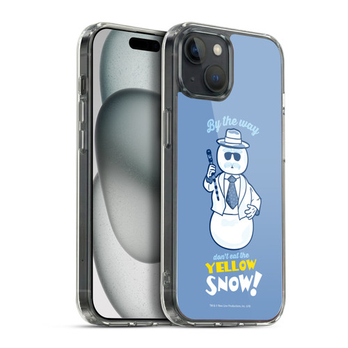 Elf Movie Graphics 2 Snowman Soft Gel Case for Apple iPhone 15 Plus & MagSafe
