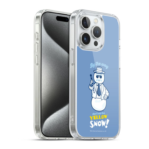 Elf Movie Graphics 2 Snowman Soft Gel Case for Apple iPhone 15 Pro & MagSafe