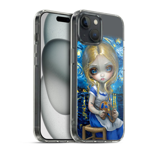 Strangeling Art Impressionist Night Soft Gel Case for Apple iPhone 15 & MagSafe