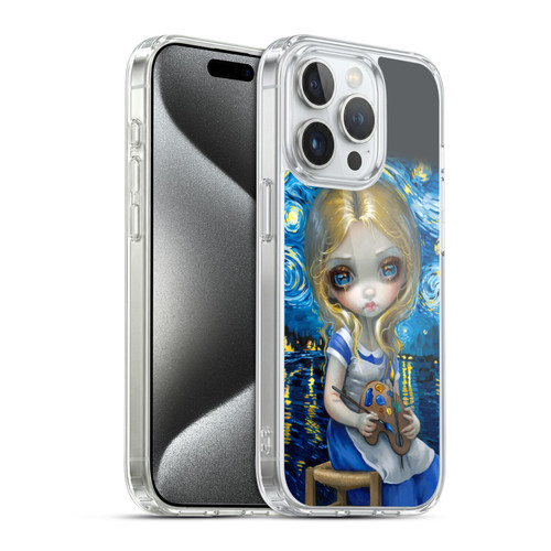 Strangeling Art Impressionist Night Soft Gel Case for Apple iPhone 15 Pro & MagSafe