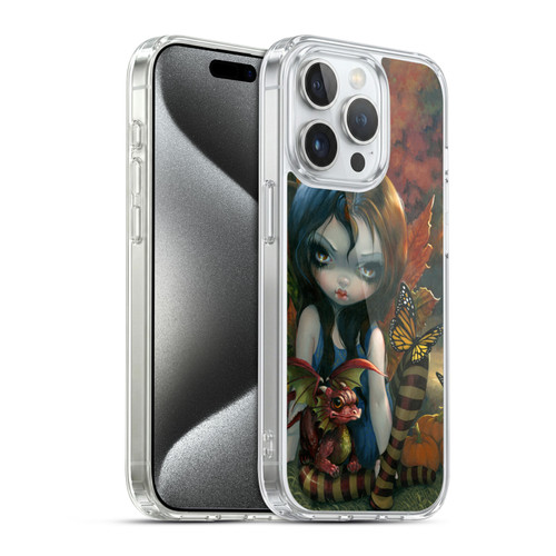 Strangeling Dragon Autumn Fairy Soft Gel Case for Apple iPhone 15 Pro & MagSafe