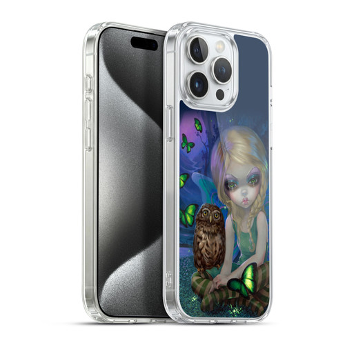 Strangeling Fairy Art Summer with Owl Soft Gel Case for Apple iPhone 15 Pro Max & MagSafe