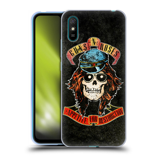 Guns N' Roses Vintage Rose Soft Gel Case for Xiaomi Redmi 9A / Redmi 9AT