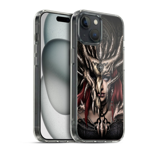 Sarah Richter Gothic Warrior Girl Soft Gel Case for Apple iPhone 15 & MagSafe