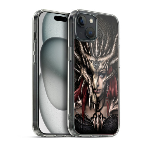 Sarah Richter Gothic Warrior Girl Soft Gel Case for Apple iPhone 15 Plus & MagSafe
