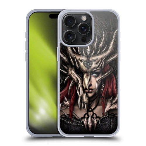 Sarah Richter Gothic Warrior Girl Soft Gel Case for Apple iPhone 15 Pro Max