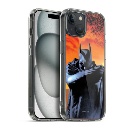 Batman Begins Graphics Character Soft Gel Case for Apple iPhone 15 Plus & MagSafe