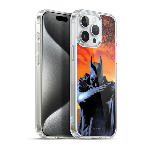 Batman Begins Graphics Character Soft Gel Case for Apple iPhone 15 Pro Max & MagSafe