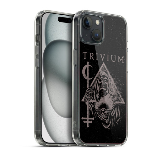 Trivium Graphics Reaper Triangle Soft Gel Case for Apple iPhone 15 Plus & MagSafe