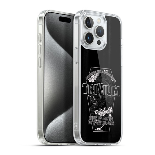Trivium Graphics No Gods Soft Gel Case for Apple iPhone 15 Pro Max & MagSafe