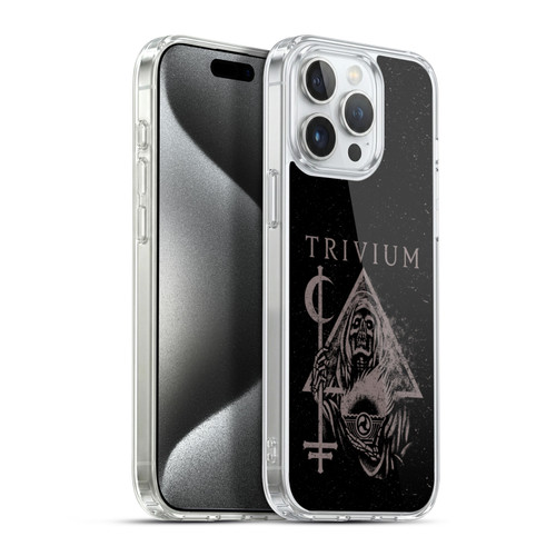 Trivium Graphics Reaper Triangle Soft Gel Case for Apple iPhone 15 Pro Max & MagSafe