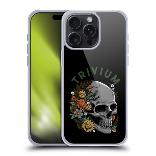 Trivium Graphics Skelly Flower Soft Gel Case for Apple iPhone 15 Pro Max