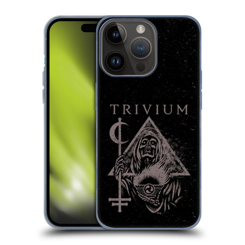 Trivium Graphics Reaper Triangle Soft Gel Case for Apple iPhone 15 Pro