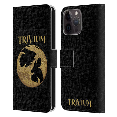 Trivium Graphics The Phalanx Leather Book Wallet Case Cover For Apple iPhone 15 Pro Max