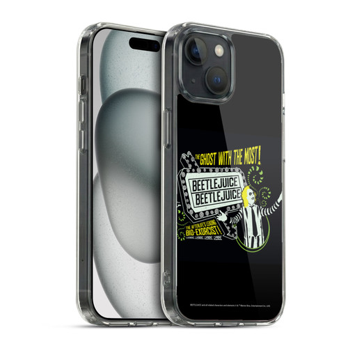 Beetlejuice Graphics Betelgeuse Soft Gel Case for Apple iPhone 15 & MagSafe