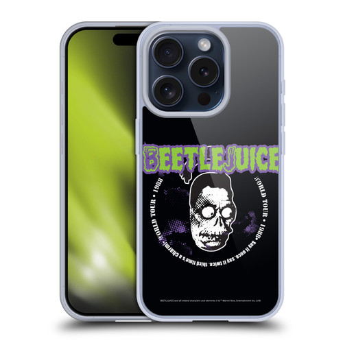 Beetlejuice Graphics Harry the Hunter Soft Gel Case for Apple iPhone 15 Pro