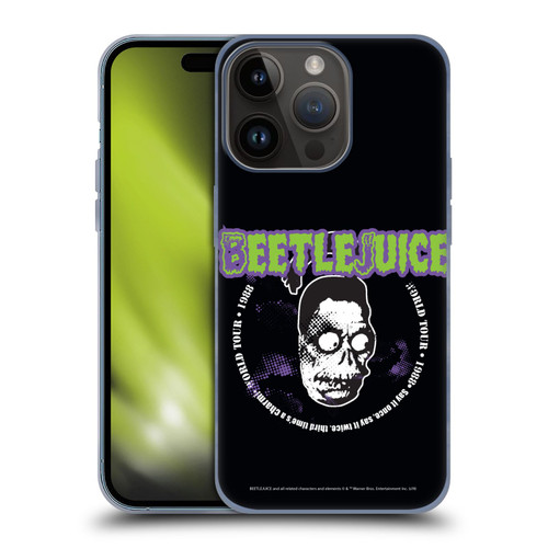 Beetlejuice Graphics Harry the Hunter Soft Gel Case for Apple iPhone 15 Pro