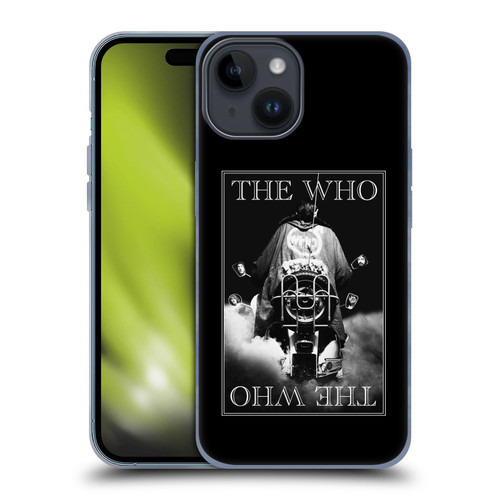 The Who Band Art Quadrophenia Album Soft Gel Case for Apple iPhone 15