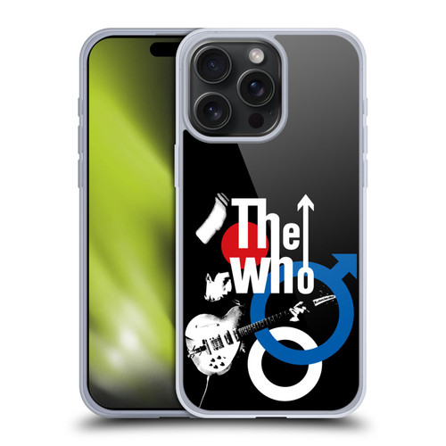 The Who Band Art Maximum R&B Soft Gel Case for Apple iPhone 15 Pro Max
