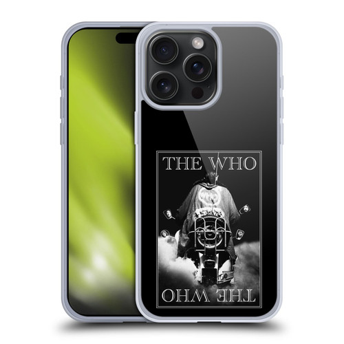 The Who Band Art Quadrophenia Album Soft Gel Case for Apple iPhone 15 Pro Max