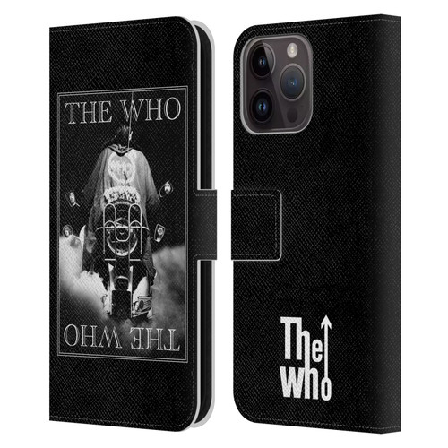 The Who Band Art Quadrophenia Album Leather Book Wallet Case Cover For Apple iPhone 15 Pro Max