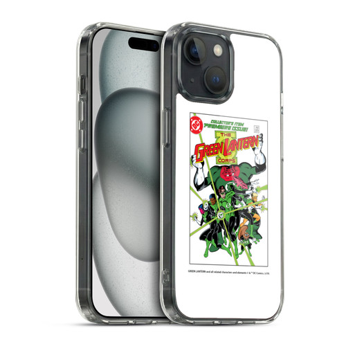 Green Lantern DC Comics Comic Book Covers Group 2 Soft Gel Case for Apple iPhone 15 & MagSafe