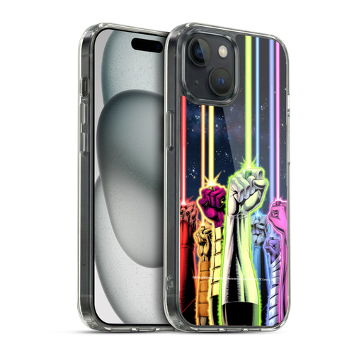 Green Lantern DC Comics Comic Book Covers Power Rings Soft Gel Case for Apple iPhone 15 & MagSafe
