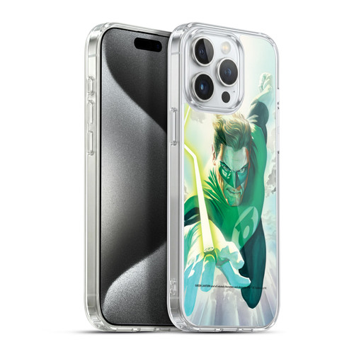 Green Lantern DC Comics Comic Book Covers Flight Soft Gel Case for Apple iPhone 15 Pro Max & MagSafe