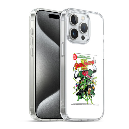 Green Lantern DC Comics Comic Book Covers Group 2 Soft Gel Case for Apple iPhone 15 Pro & MagSafe