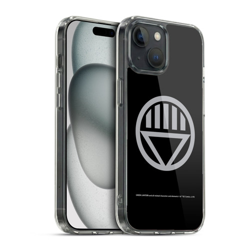 Green Lantern DC Comics Lantern Corps Black Soft Gel Case for Apple iPhone 15 & MagSafe