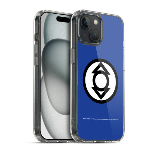 Green Lantern DC Comics Lantern Corps Indigo Soft Gel Case for Apple iPhone 15 & MagSafe