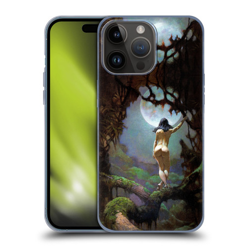 Frank Frazetta Fantasy Moons Rapture Soft Gel Case for Apple iPhone 15 Pro Max