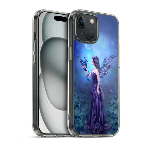 Rachel Anderson Fairies Iridescent Soft Gel Case for Apple iPhone 15 & MagSafe