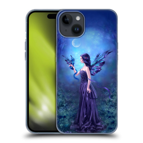 Rachel Anderson Fairies Iridescent Soft Gel Case for Apple iPhone 15 Plus