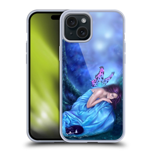 Rachel Anderson Fairies Serenity Soft Gel Case for Apple iPhone 15 Plus