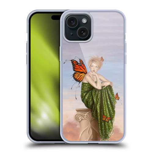 Rachel Anderson Fairies Sunrise Soft Gel Case for Apple iPhone 15 Plus