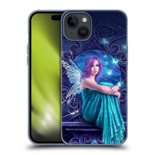 Rachel Anderson Pixies Astraea Soft Gel Case for Apple iPhone 15 Plus