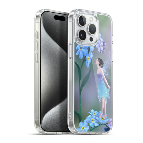Rachel Anderson Pixies Forget Me Not Soft Gel Case for Apple iPhone 15 Pro Max & MagSafe