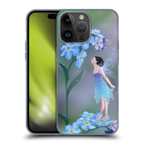 Rachel Anderson Pixies Forget Me Not Soft Gel Case for Apple iPhone 15 Pro Max